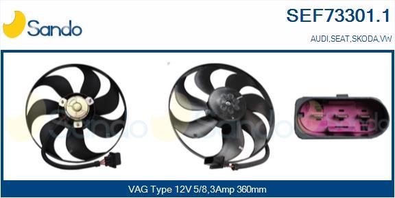 Sando SEF73301.1 Вентилятор радіатора охолодження SEF733011: Приваблива ціна - Купити в Україні на EXIST.UA!
