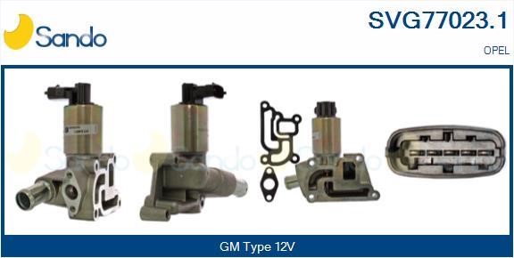 Sando SVG77023.1 Клапан рециркуляції відпрацьованих газів EGR SVG770231: Купити в Україні - Добра ціна на EXIST.UA!