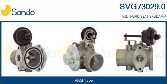 Sando SVG73029.0 Клапан рециркуляції відпрацьованих газів EGR SVG730290: Купити в Україні - Добра ціна на EXIST.UA!