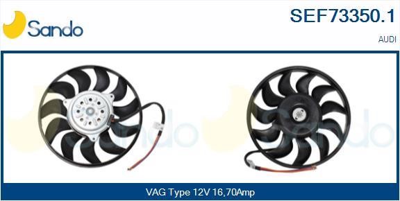 Sando SEF73350.1 Вентилятор радіатора охолодження SEF733501: Купити в Україні - Добра ціна на EXIST.UA!