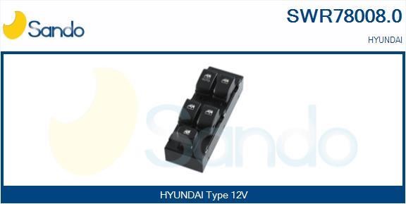Sando SWR78008.0 Кнопка склопідіймача SWR780080: Купити в Україні - Добра ціна на EXIST.UA!