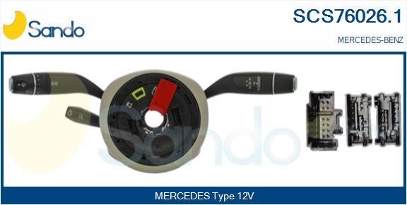 Sando SCS76026.1 Перемикач на рульовій колонці SCS760261: Купити в Україні - Добра ціна на EXIST.UA!