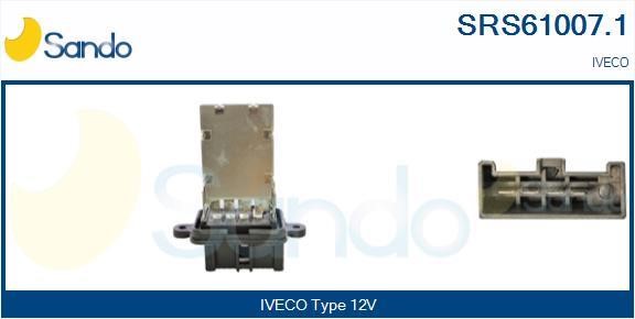 Sando SRS61007.1 Резистор, компресор салону SRS610071: Купити в Україні - Добра ціна на EXIST.UA!