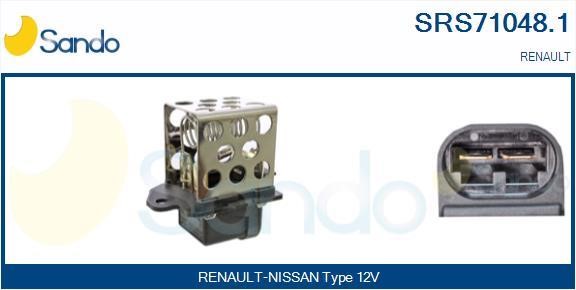Sando SRS71048.1 Додатковий резистор, електродвигун вентилятора радіатора SRS710481: Купити в Україні - Добра ціна на EXIST.UA!
