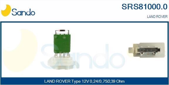 Sando SRS81000.0 Резистор, компресор салону SRS810000: Купити в Україні - Добра ціна на EXIST.UA!