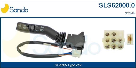 Sando SLS62000.0 Перемикач на рульовій колонці SLS620000: Купити в Україні - Добра ціна на EXIST.UA!