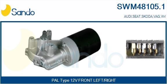 Sando SWM48105.1 Мотор склоочисника SWM481051: Купити в Україні - Добра ціна на EXIST.UA!