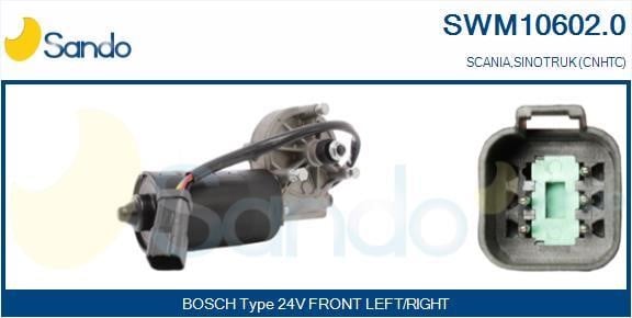 Sando SWM10602.0 Мотор склоочисника SWM106020: Приваблива ціна - Купити в Україні на EXIST.UA!