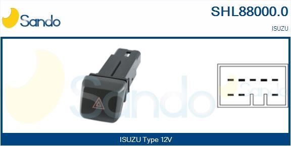 Sando SHL88000.0 Кнопка аварійної сигналізації SHL880000: Приваблива ціна - Купити в Україні на EXIST.UA!