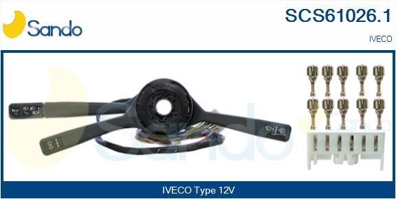 Sando SCS61026.1 Перемикач на рульовій колонці SCS610261: Купити в Україні - Добра ціна на EXIST.UA!
