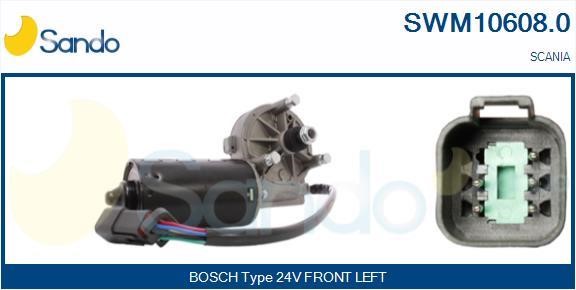 Sando SWM10608.0 Мотор склоочисника SWM106080: Купити в Україні - Добра ціна на EXIST.UA!