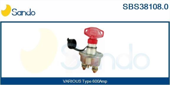 Sando SBS38108.0 Головний вимикач, акумулятор SBS381080: Купити в Україні - Добра ціна на EXIST.UA!