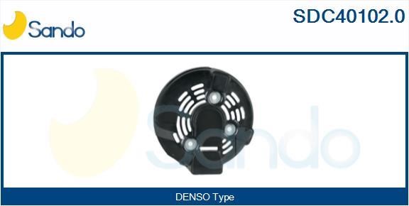Sando SDC40102.0 Кришка генератора задня SDC401020: Купити в Україні - Добра ціна на EXIST.UA!