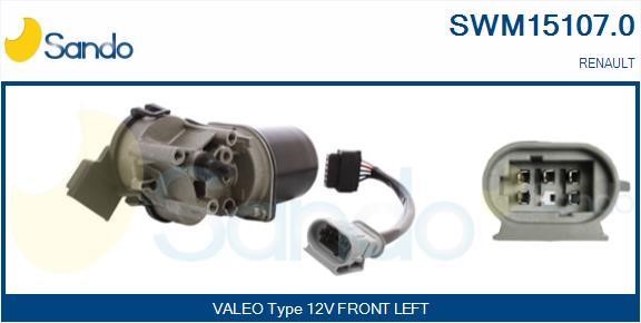 Sando SWM15107.0 Мотор склоочисника SWM151070: Купити в Україні - Добра ціна на EXIST.UA!