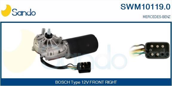 Sando SWM10119.0 Мотор склоочисника SWM101190: Купити в Україні - Добра ціна на EXIST.UA!