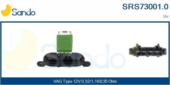 Sando SRS73001.0 Резистор, компресор салону SRS730010: Купити в Україні - Добра ціна на EXIST.UA!