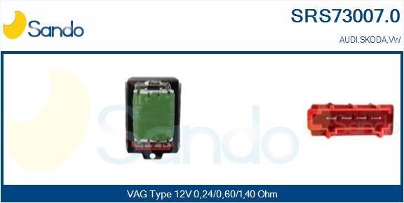 Sando SRS73007.0 Резистор, компресор салону SRS730070: Купити в Україні - Добра ціна на EXIST.UA!