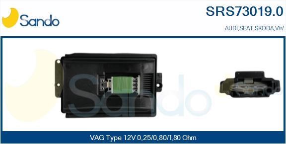 Sando SRS73019.0 Резистор, компресор салону SRS730190: Купити в Україні - Добра ціна на EXIST.UA!