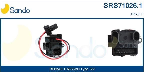 Sando SRS71026.1 Резистор, компресор салону SRS710261: Купити в Україні - Добра ціна на EXIST.UA!