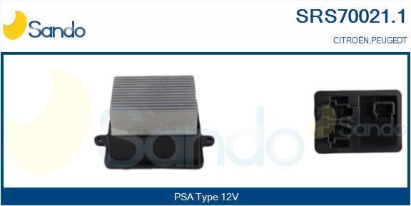 Sando SRS70021.1 Резистор, компресор салону SRS700211: Купити в Україні - Добра ціна на EXIST.UA!