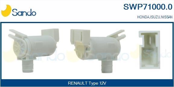 Sando SWP71000.0 Насос подачі води для миття, система склоочисників SWP710000: Приваблива ціна - Купити в Україні на EXIST.UA!