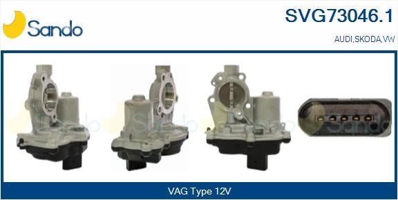 Sando SVG73046.1 Клапан рециркуляції відпрацьованих газів EGR SVG730461: Купити в Україні - Добра ціна на EXIST.UA!