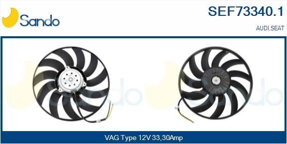 Sando SEF73340.1 Вентилятор радіатора охолодження SEF733401: Купити в Україні - Добра ціна на EXIST.UA!