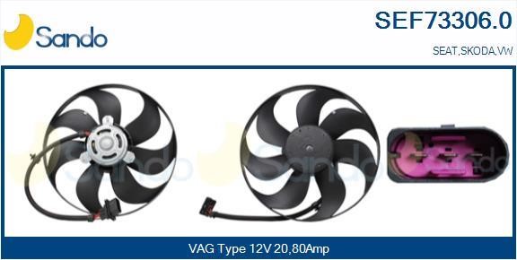 Sando SEF73306.0 Вентилятор радіатора охолодження SEF733060: Купити в Україні - Добра ціна на EXIST.UA!