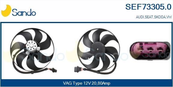 Sando SEF73305.0 Вентилятор радіатора охолодження SEF733050: Купити в Україні - Добра ціна на EXIST.UA!