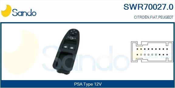 Sando SWR70027.0 Кнопка склопідіймача SWR700270: Купити в Україні - Добра ціна на EXIST.UA!