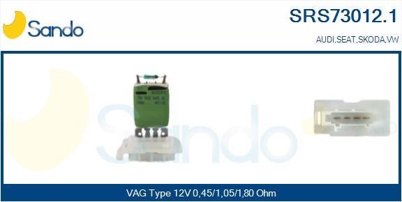 Sando SRS73012.1 Резистор, компресор салону SRS730121: Купити в Україні - Добра ціна на EXIST.UA!