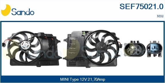 Sando SEF75021.0 Електродвигун, вентилятор радіатора SEF750210: Купити в Україні - Добра ціна на EXIST.UA!