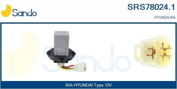 Sando SRS78024.1 Резистор, компресор салону SRS780241: Купити в Україні - Добра ціна на EXIST.UA!