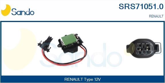 Sando SRS71051.0 Резистор, компресор салону SRS710510: Купити в Україні - Добра ціна на EXIST.UA!