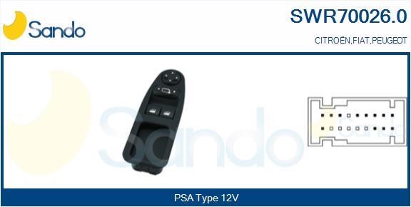 Sando SWR70026.0 Кнопка склопідіймача SWR700260: Купити в Україні - Добра ціна на EXIST.UA!