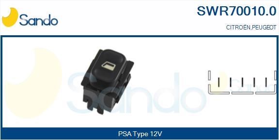 Sando SWR70010.0 Кнопка склопідіймача SWR700100: Купити в Україні - Добра ціна на EXIST.UA!