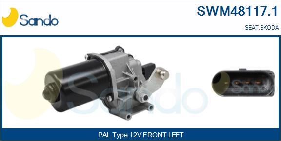 Sando SWM48117.1 Двигун склоочисника SWM481171: Купити в Україні - Добра ціна на EXIST.UA!