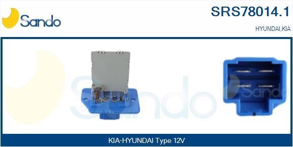 Sando SRS78014.1 Резистор, компресор салону SRS780141: Купити в Україні - Добра ціна на EXIST.UA!