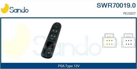 Sando SWR70019.0 Кнопка склопідіймача SWR700190: Купити в Україні - Добра ціна на EXIST.UA!