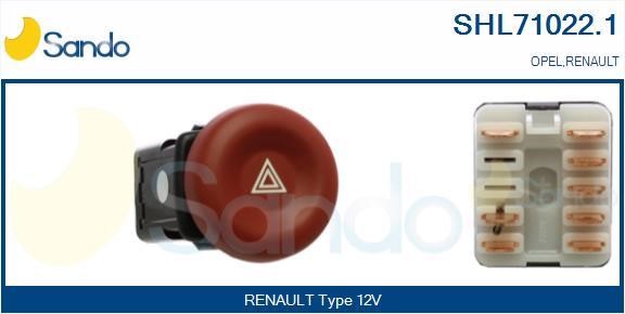 Sando SHL71022.1 Кнопка аварійної сигналізації SHL710221: Купити в Україні - Добра ціна на EXIST.UA!