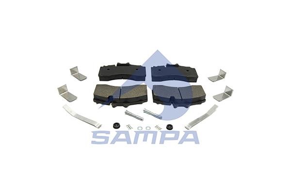 Sampa 096.941 Гальмівні колодки, комплект 096941: Купити в Україні - Добра ціна на EXIST.UA!