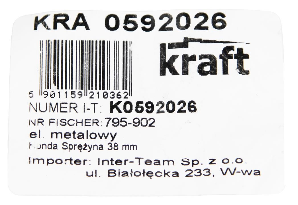 Купити Kraft Automotive 0592026 за низькою ціною в Україні!