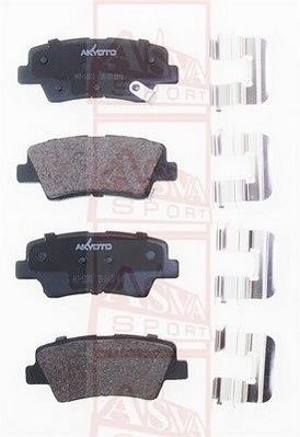 Asva AKD-12203 Гальмівні колодки, комплект AKD12203: Купити в Україні - Добра ціна на EXIST.UA!