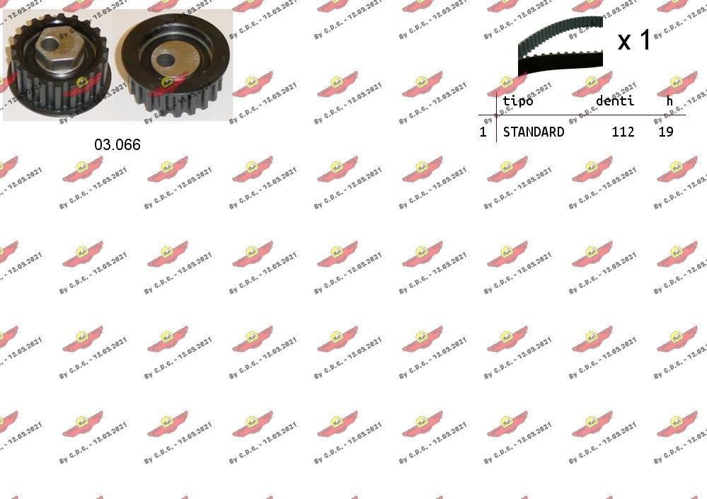 Autokit 04.5161 Комплект зубчастих ременів 045161: Купити в Україні - Добра ціна на EXIST.UA!