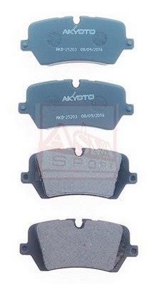 Asva AKD-25203 Гальмівні колодки передні, комплект AKD25203: Купити в Україні - Добра ціна на EXIST.UA!