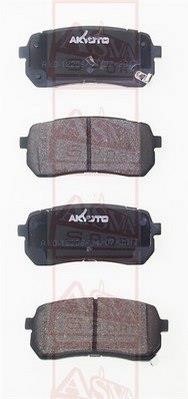 Asva AKD-12208 Гальмівні колодки передні, комплект AKD12208: Купити в Україні - Добра ціна на EXIST.UA!