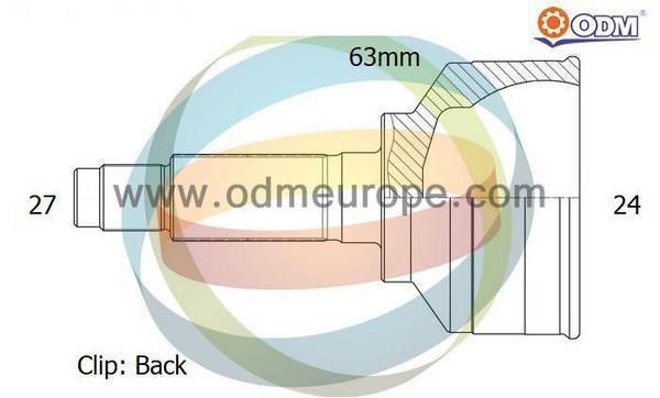 Odm-multiparts 12-011988 ШРКШ 12011988: Купити в Україні - Добра ціна на EXIST.UA!