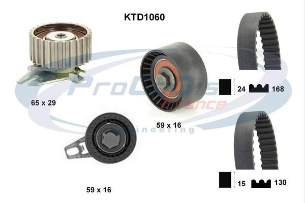  KTD1060 Комплект зубчастих ременів KTD1060: Купити в Україні - Добра ціна на EXIST.UA!