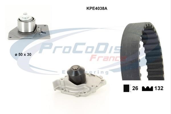 Procodis France KPE4038A Ремінь ГРМ, комплект з водяним насосом KPE4038A: Купити в Україні - Добра ціна на EXIST.UA!