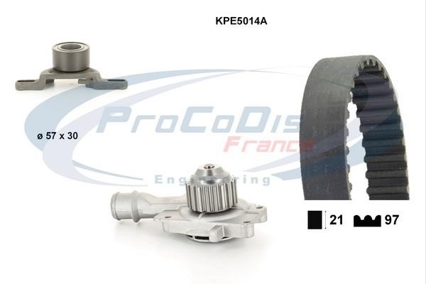 Procodis France KPE5014A Ремінь ГРМ, комплект з водяним насосом KPE5014A: Купити в Україні - Добра ціна на EXIST.UA!